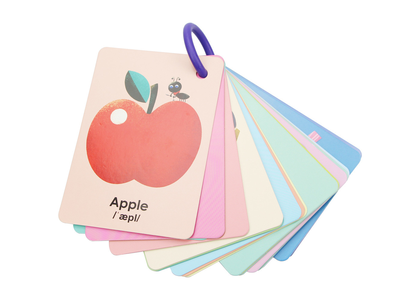 Hardboard Paired Children'S Learning Flash Cards Activity Games For Nursery Toddlers