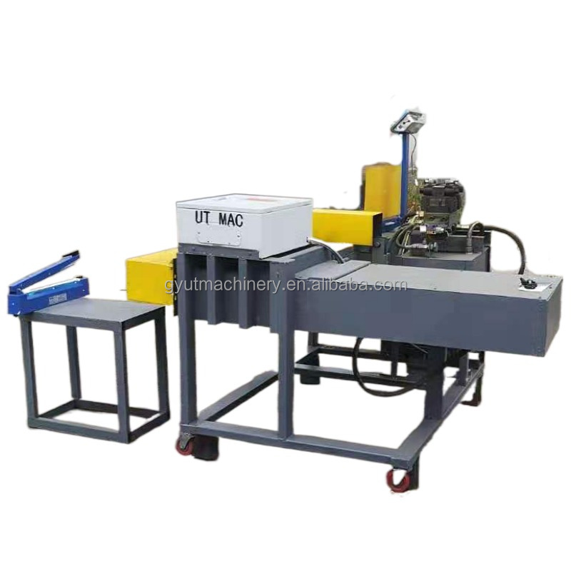 2024 Customization Wiper Press Bagging Machine Rag Packing Baler Machine for Packing