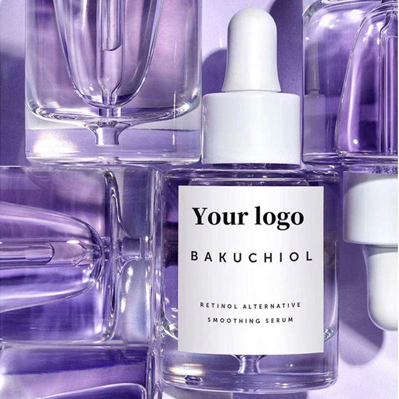 OEM / ODM High Quality Organic Skincare Reduces Fine Lines Moisturizing Hydrating Soothing Bakuchiol Retinol Serum