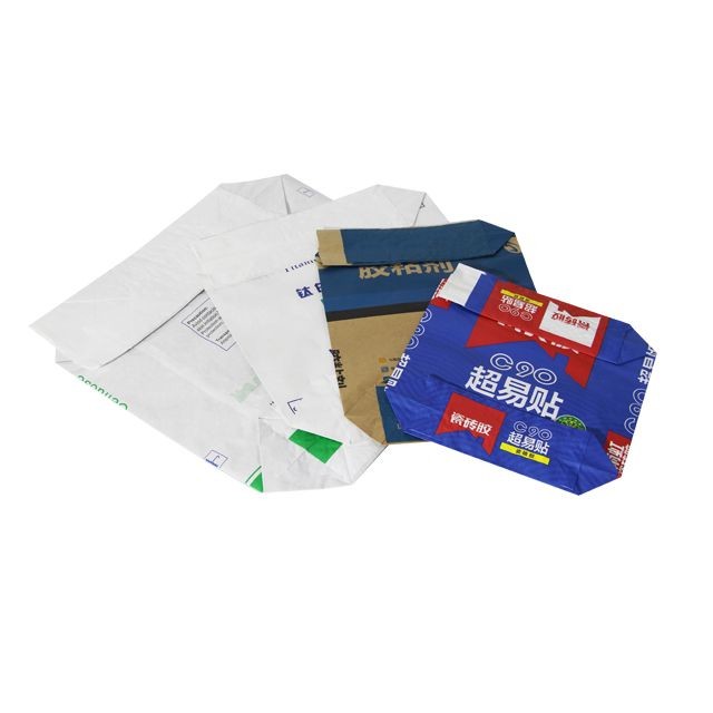 Flexo Print Pasted Valve Multiwall Paper Bags Cement Packaging