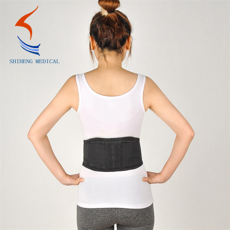 Self heating waist support belt with magnetic S M L size widely used