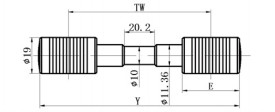Precise Roving Frame / Spinning Machine Top Roller / Loose Boss Roller Spinning Machine Part