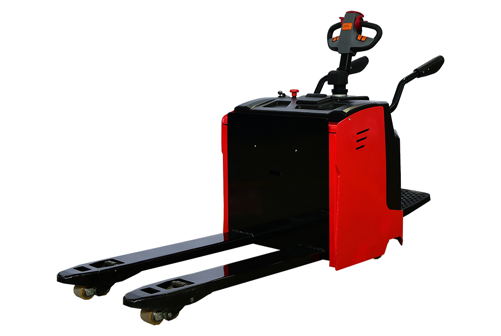 SNSC 3Ton 4Ton Electric Pallet Stacker Truck With Electric Steering And Min Lifting Height 145mm