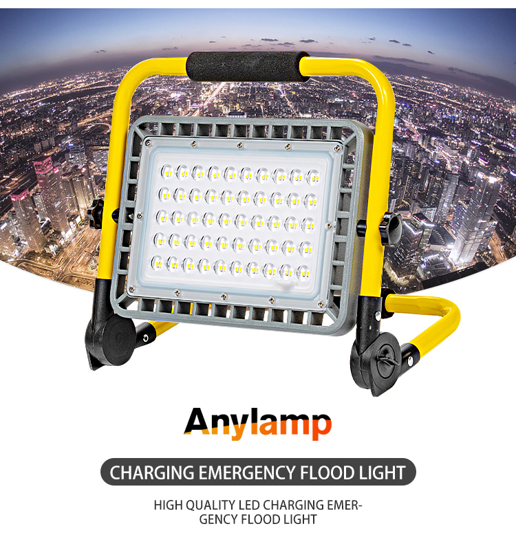 Portable LED flood light