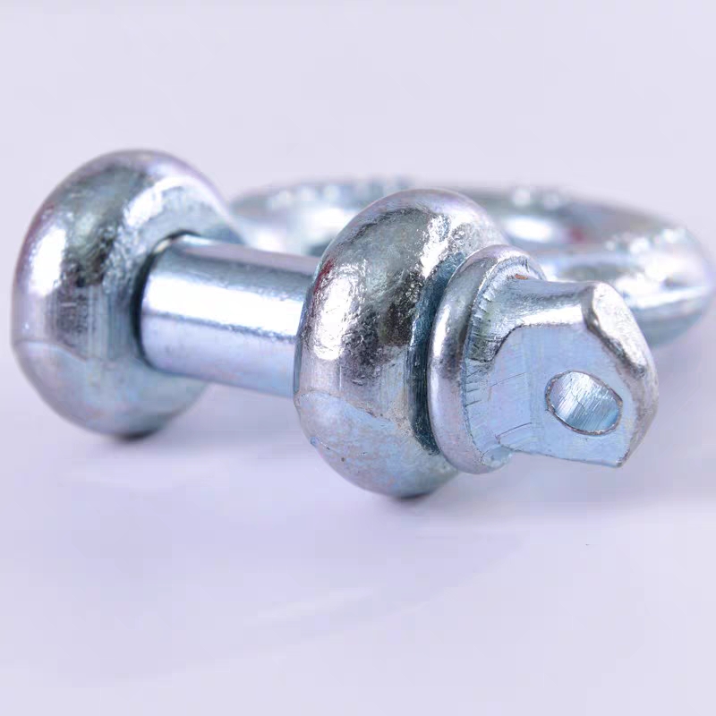Us Type Safety Bolt Shackles G210 Hot Dip Galvanized Lifting Marine Screw Pin Bow Shackles