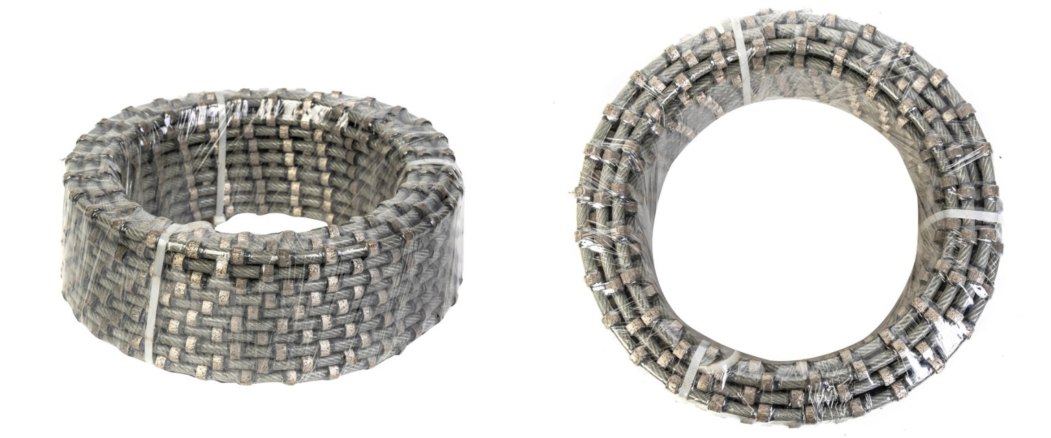 Sintered Diamond Wire Saw For Block Squaring