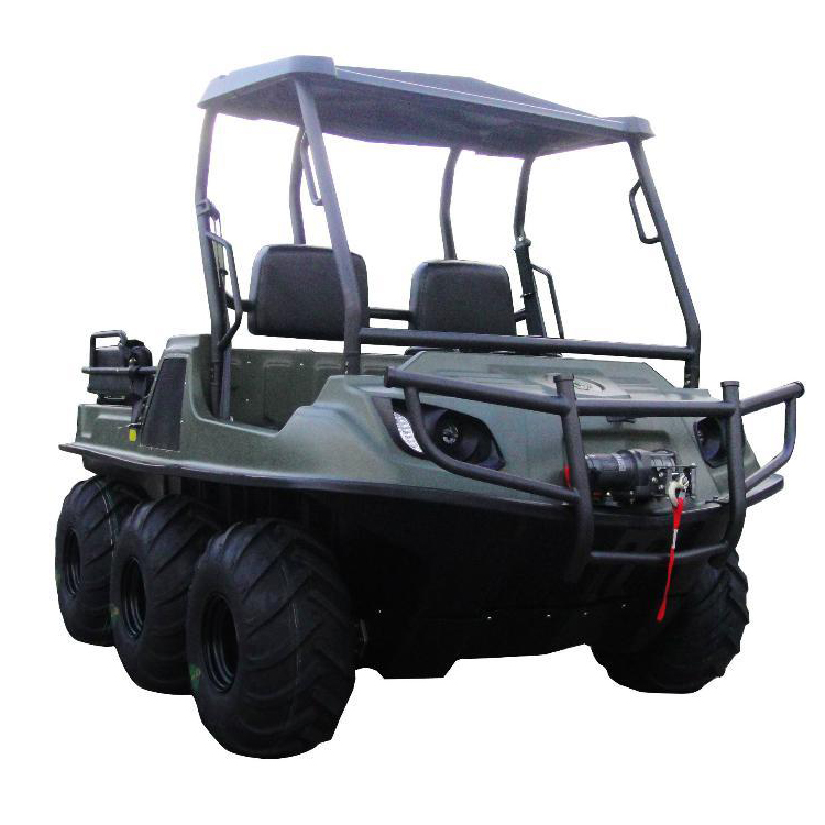 8 Wheels Drive Flood Rescue Amphibious Vehicle For Lake