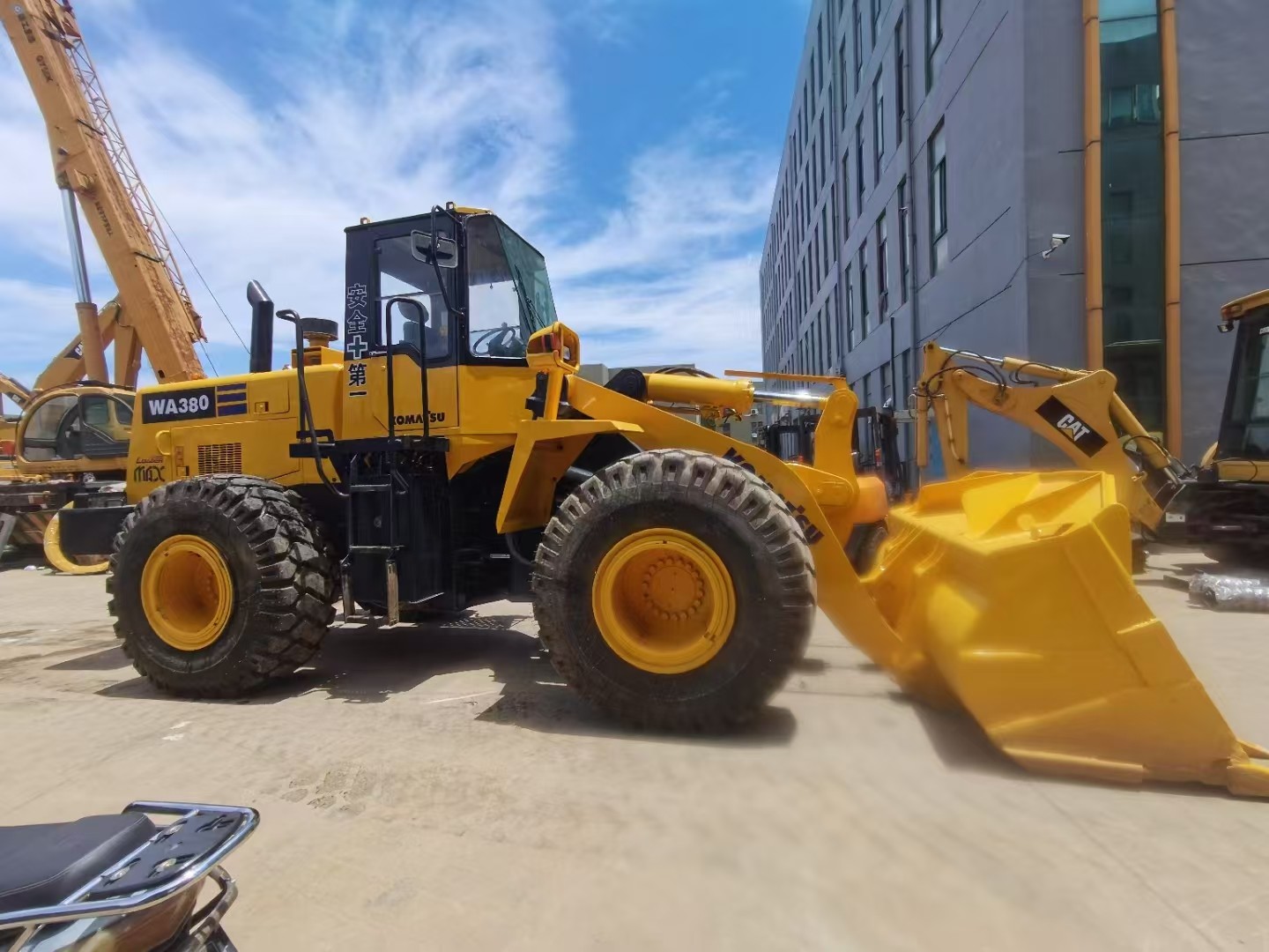 Used Original Komatsu 380wa Loader In Good Condition For A Fair Price
