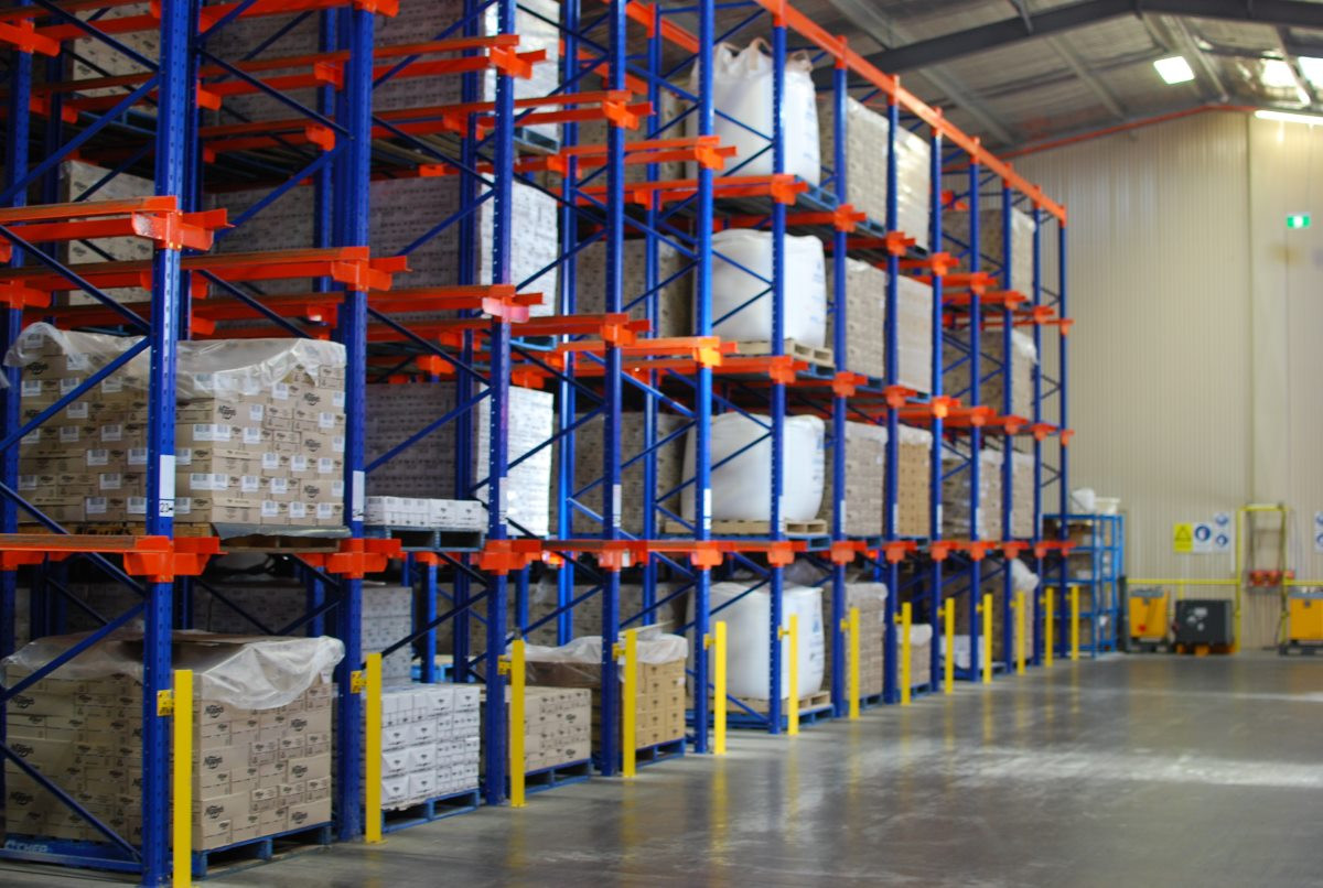 Warehouse Drive Through Pallet Racking Scale Adjustable Heavy Duty