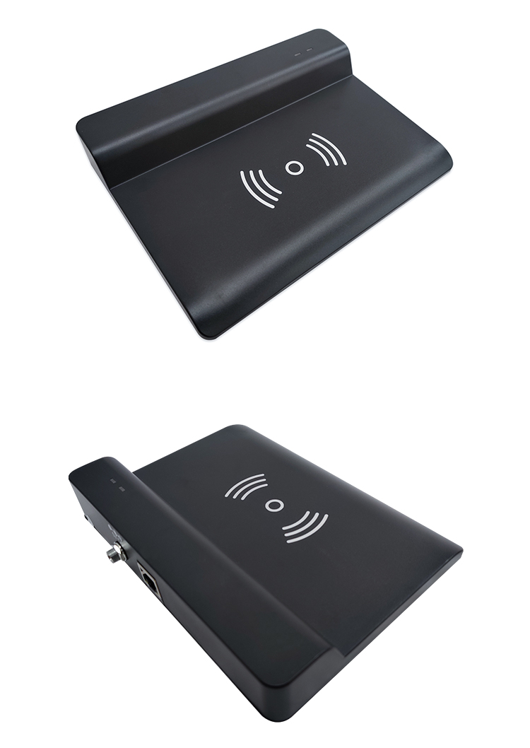 ISO15693 Desktop Card Reading Writing Interface IOT RFID Reader Ethernet Communicate