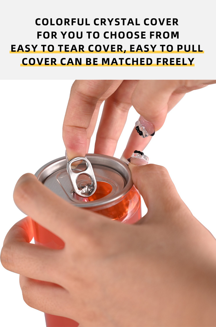 700ml Food Grade PET Plastic Beverage Bottles With Aluminum Easy Open Lid