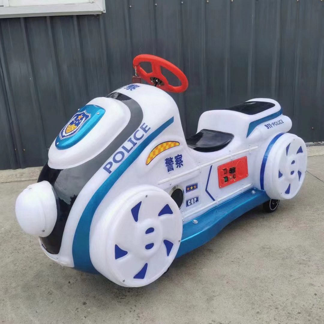 Small Amusement Park Electric Bumper Car Lighting and Remote Control for 8 to 13 Years Old