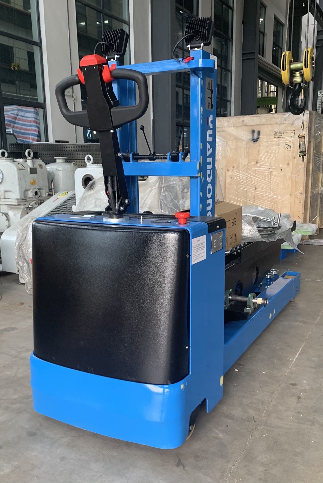 Automatic Electrical Sintering Furnace Accessories Loading Cart For Charging Products