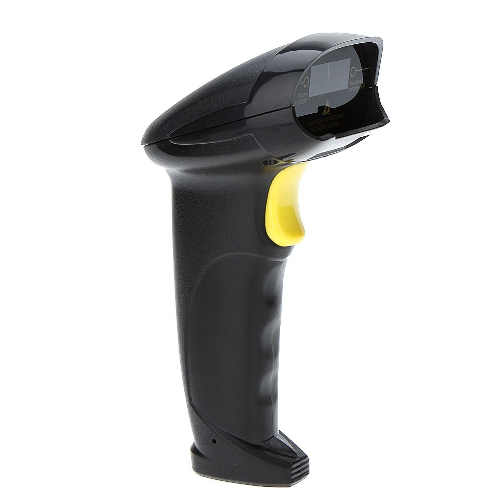 Bi Directional Laser 1D Barcode Scanner Handheld For Warehouse Library Supermarket