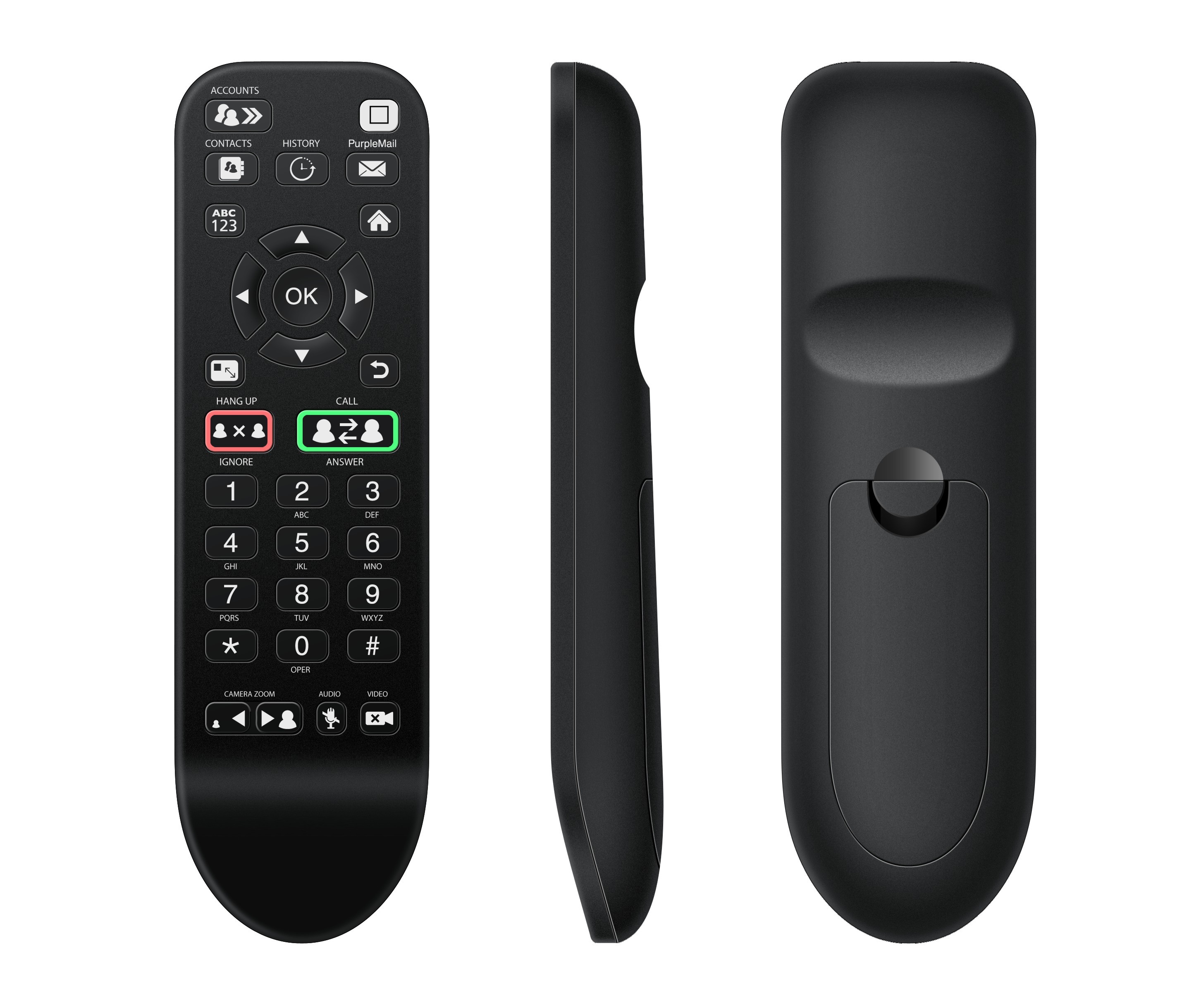 Compact Android Tv Bluetooth Remote , Bluetooth Ir Remote Android High Power Radio Frequency Circuit
