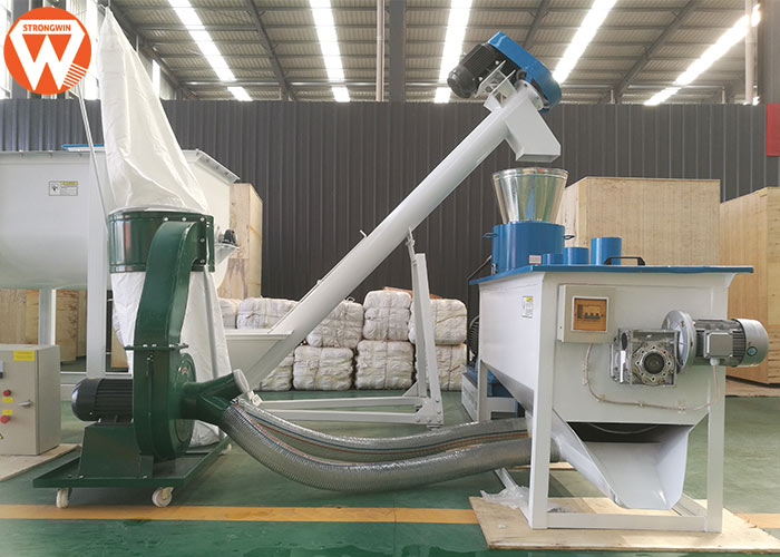 poultry feed processing machine