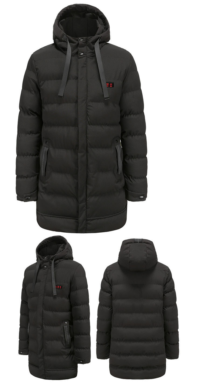 ODM Graphene Heating Jacket , Electric Heated Fleece Jacket Far Infrared