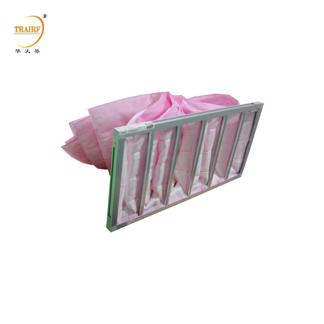 Bag Filter Filtration Aluminium Frame Pocket Air Filter for HAVC System