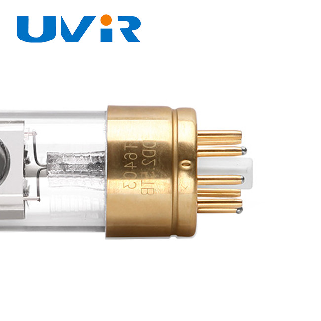 80V Deuterium D2 Lamp For Uv Vis Spectrophotometer metal base