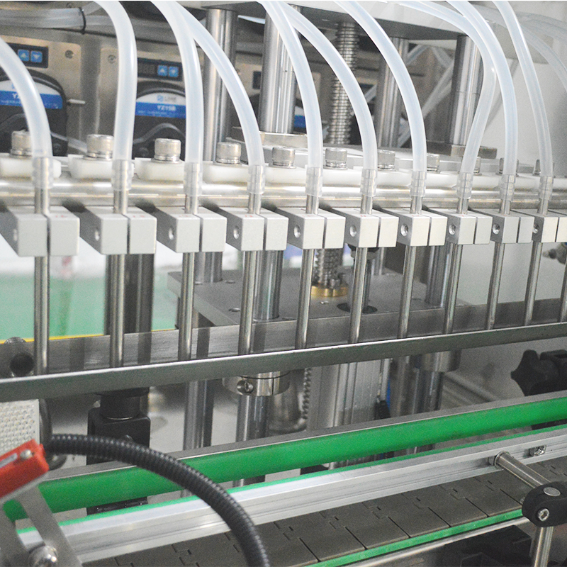 Automatic Peristaltic Pump Liquid Bottle Filling Capping Machine with PLC Control