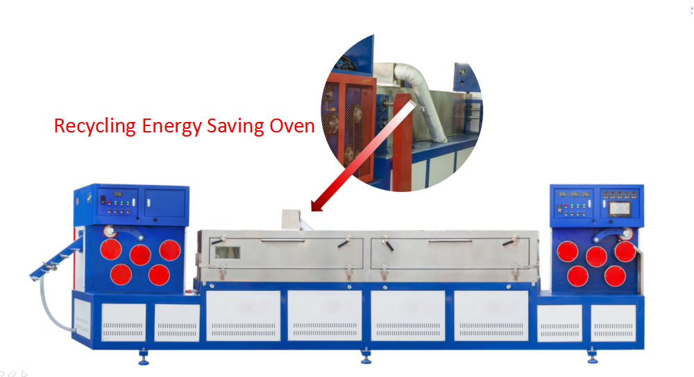 0.4-1.5mm PP Strap Production Line 200-300 KG/H 5-19mm Single Screw