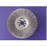 Buy cheap Industrial 170mm Crimped Stainless Steel Wire Brush Wheel with Half Round Keyway from wholesalers