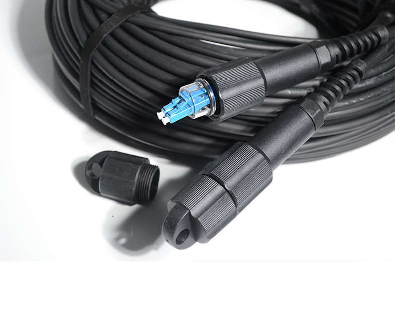 PDLC To PDLC Fiber Cable Assembly Duplex For Wireless Base Station BBU/RRU Cabling Solution