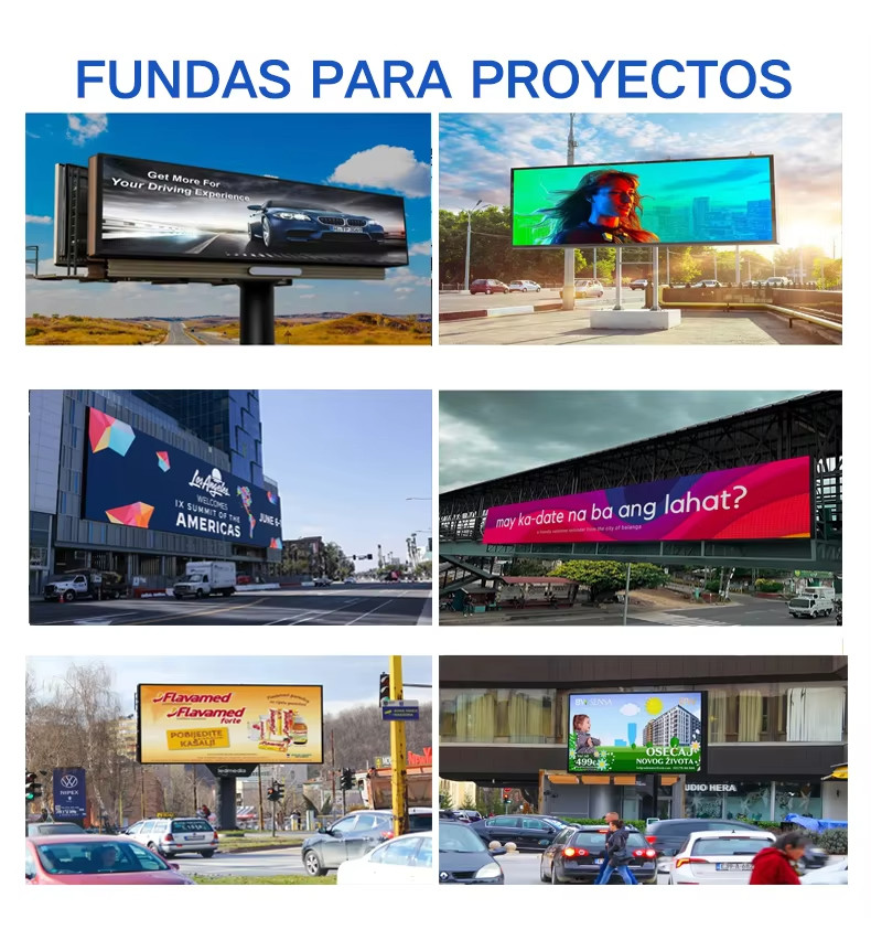High View Angle LED Video Wall Display for Outdoor Front Service Fixed Pantallas Exterior
