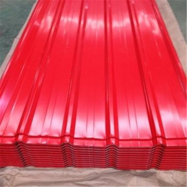 Zinc Coating Building Material 50-180g/M2 Corrugated Steel Roof Sheets