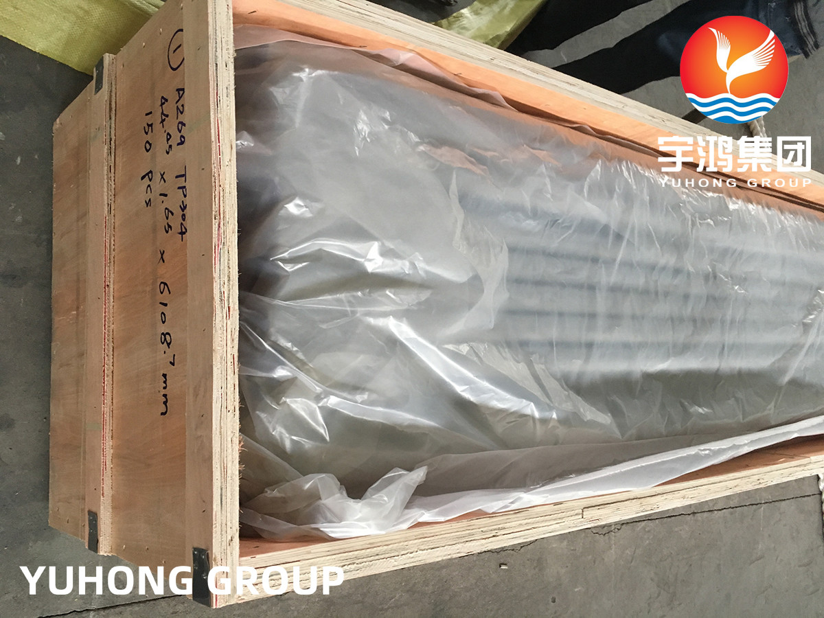 ASTM A269 TP304 TP304L TP316L SUS316L 1.4404 Stainless Steel Seamless Tube 6M , Boiler Heat Exchanger Tube