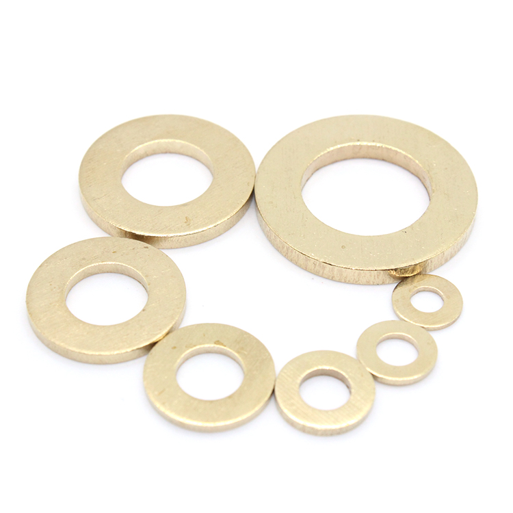 100% Inspection Flat Washer DIN125 Made of Spring Steel for M4 M5 M6 M10 M14 Sizes