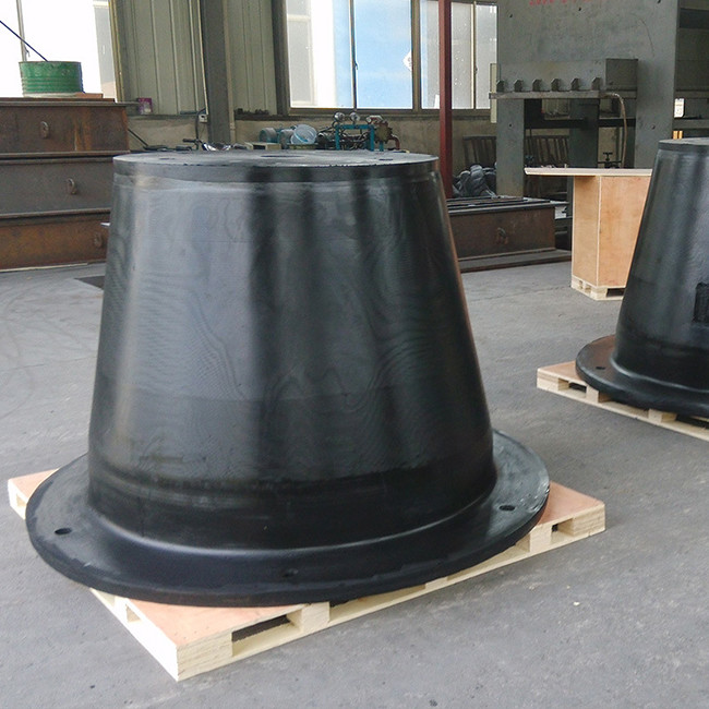 Excellent Elasticity Cone Rubber Fenders Twin Low Maintenance