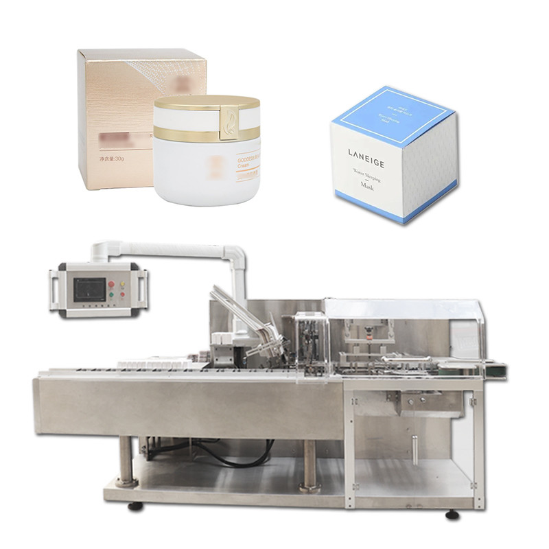Electric Cartoner Packing Machine Creams Automatic Horizontal Cartoning Machine