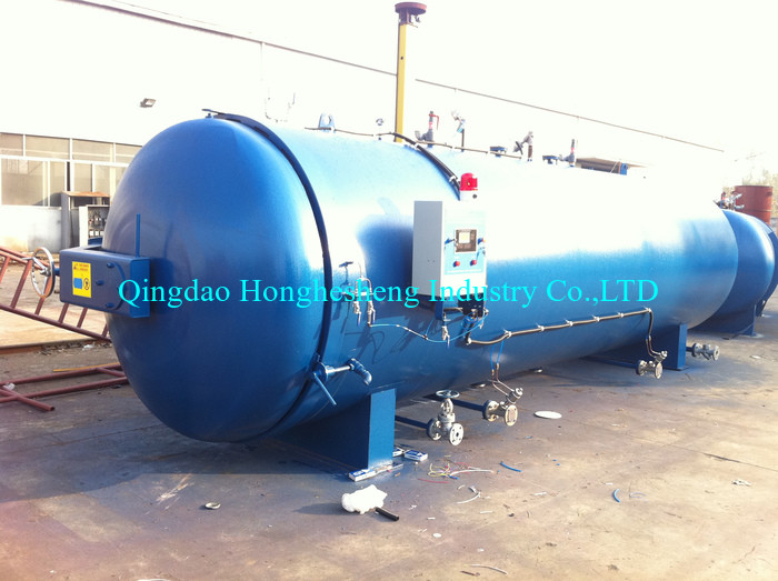Dia 1200mm 1700mm Vulcanization Tank Wood Preservation Tank