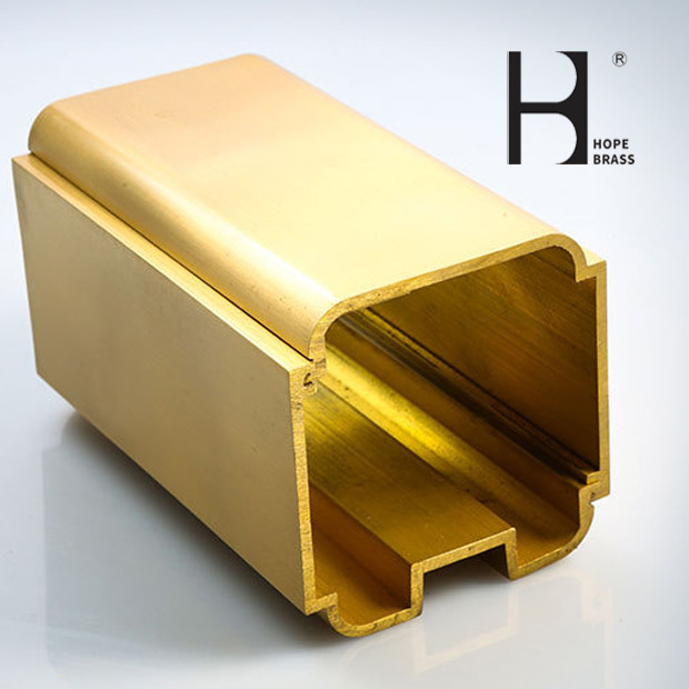 Custom Hand Railings For Stairs And Decorations for Furniture Brass Extrusion Profiles Copper Extruding Client Drawing