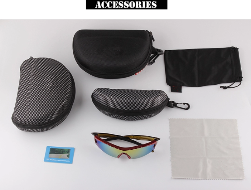 Fashionable Sport Goggle Glasses , Cycling Sunglasses High Strength Impact Resistance