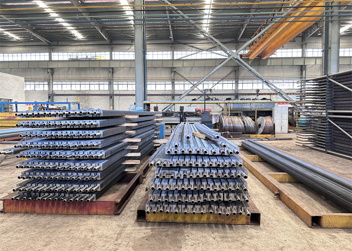Energy Saving H Finned Boiler Bank Tube Carbon Steel Heat Exchanger