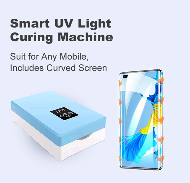 Custom UV Light Screen Protector film For Hydrogel TPU Film make mobile