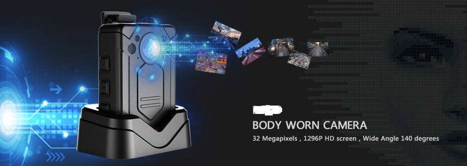 IP68 Portable Body Camera With Audio Recording Night Vision 32G 64G 128G Memory