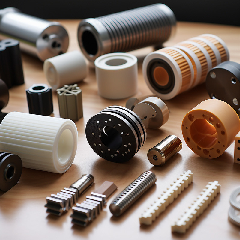POM Nylon Material CNC Plastic Parts Turning Milling Drilling Processing