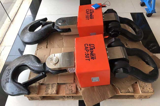 Stainless / Carbon Steel Hanging Crane Scale Electronic Digital Wireless 10 Ton