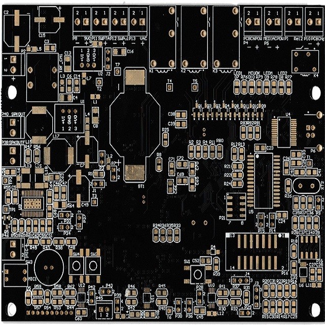 FR4 HTG Material Multilayer PCB Board 4 Layer Blind Via Holes Pcb 2 Years Guarantee