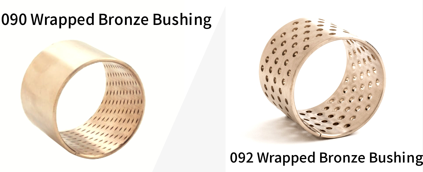 wrapped bronze bushing