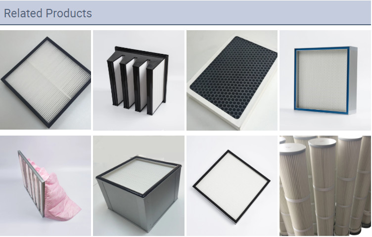 Non Woven Fabric G3 G4 Pleated Panel Filter For Air Conditioner
