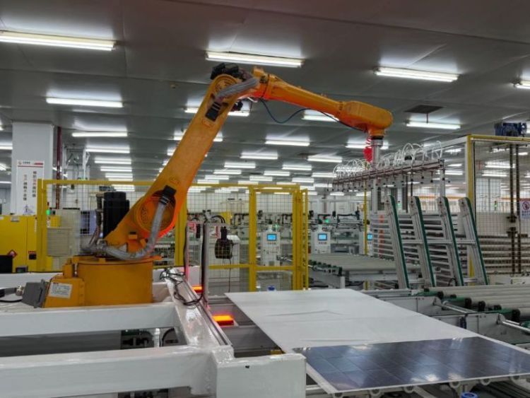 Solar Module Layout Machine Assembly Line