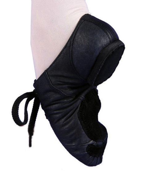 Quality Adult and child pig leather black oxford jazz dance shoes for sale