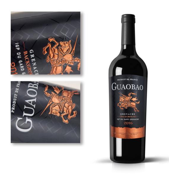 Professional Printing Wine Label Printing Alcohol Watermark Bottle Wine Label