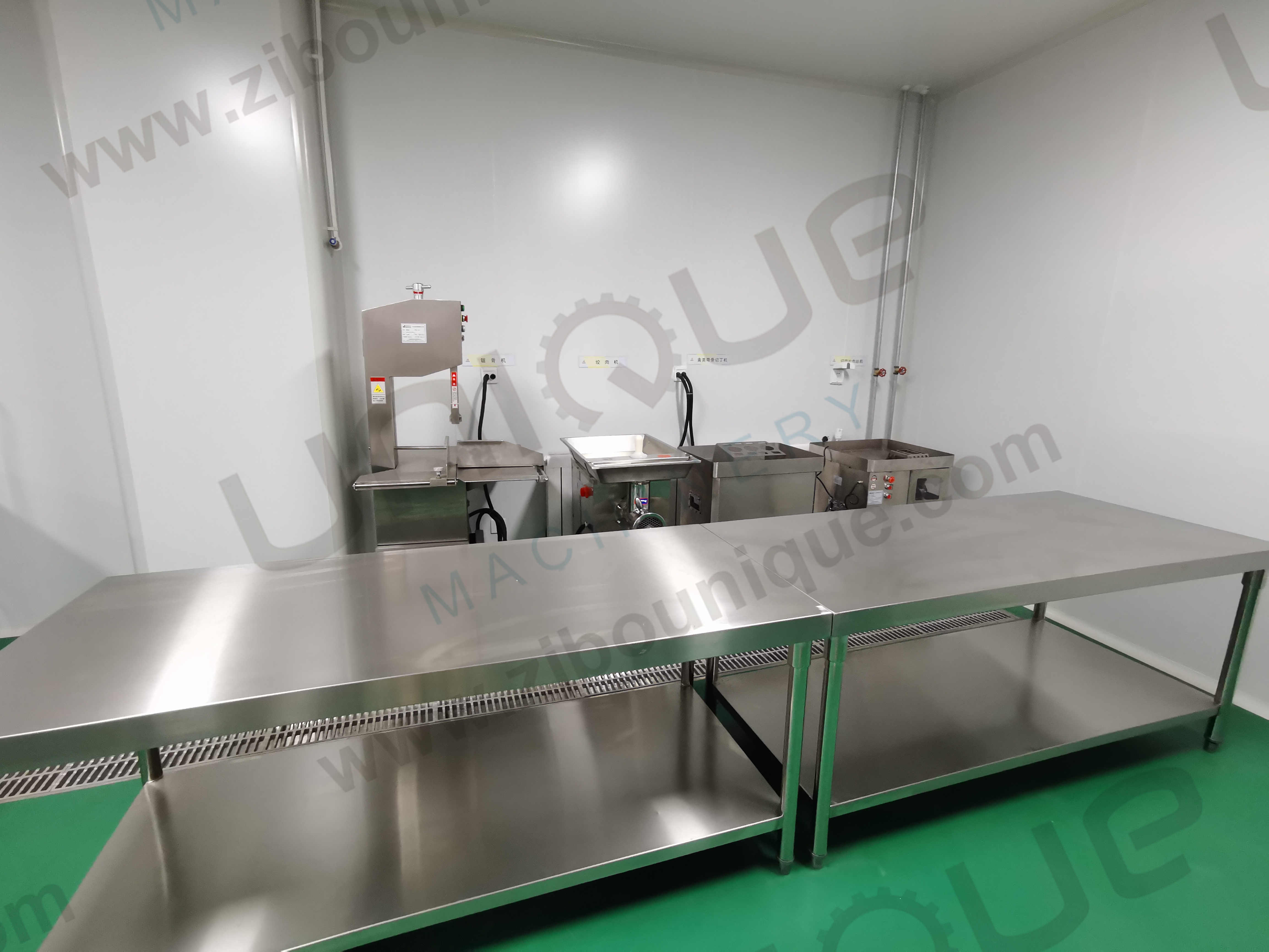 Meat Slicing And Shredding Cutting Machine 610*585*1040 Mm Stainless Steel 304