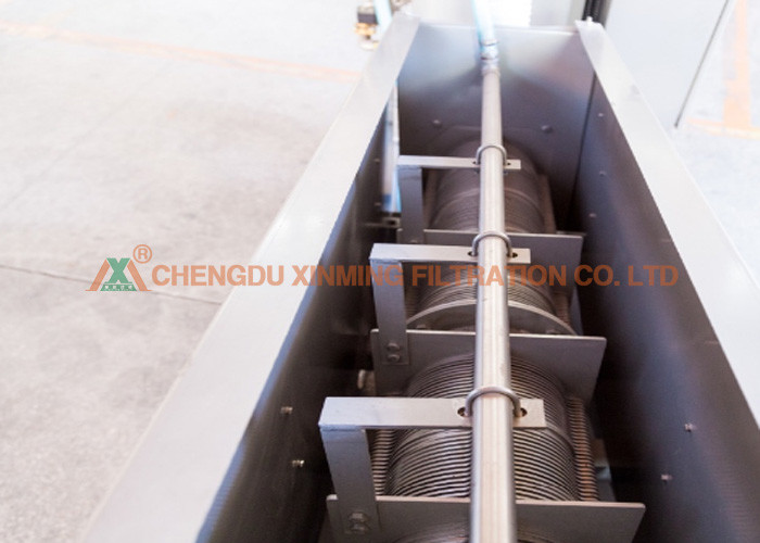 24 Hours Automatically Polymer Dosing System Sludge Processing Screw Machine