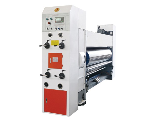 High Speed Corrugated Die Cutter , Two Color Flexo Printing Machine
